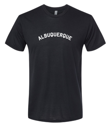 Albuquerque City Athletic Black T-Shirt