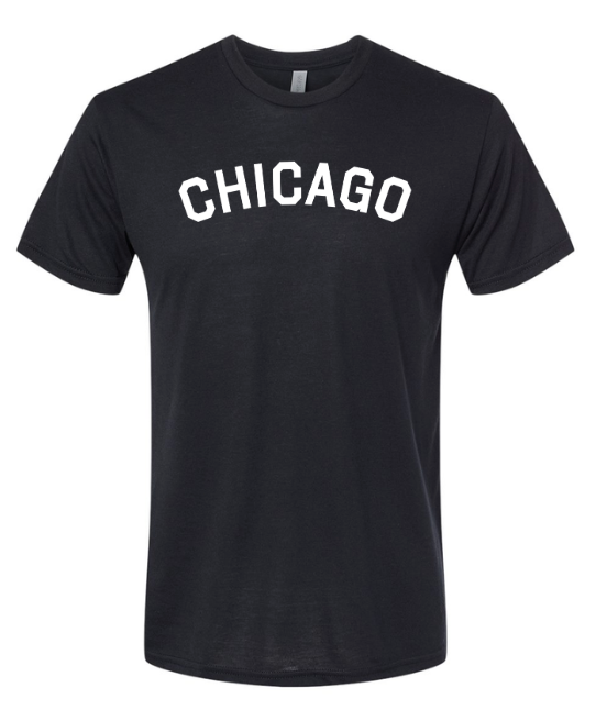 Chicago City Black T-Shirt