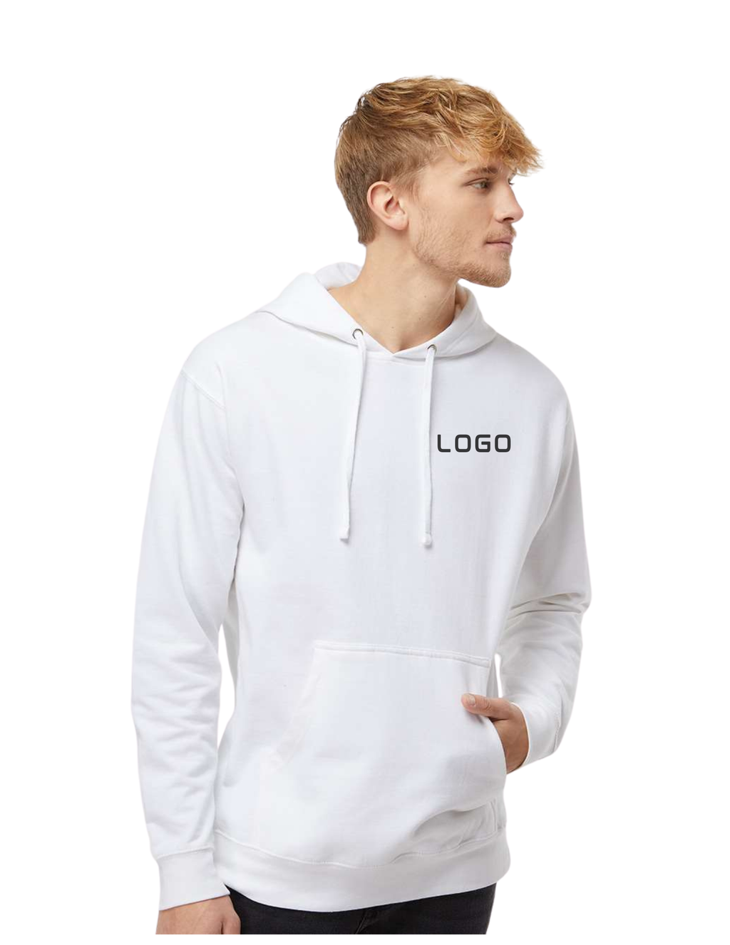 Custom Hoodie - White