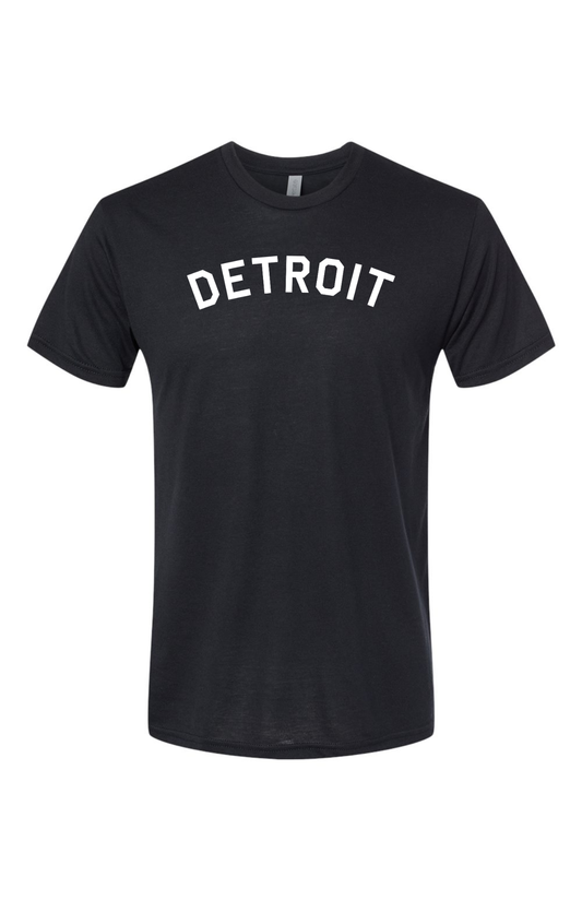 Detroit City Black T-Shirt
