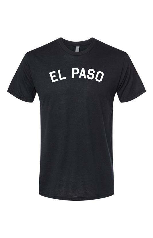 El Paso City Black T-Shirt