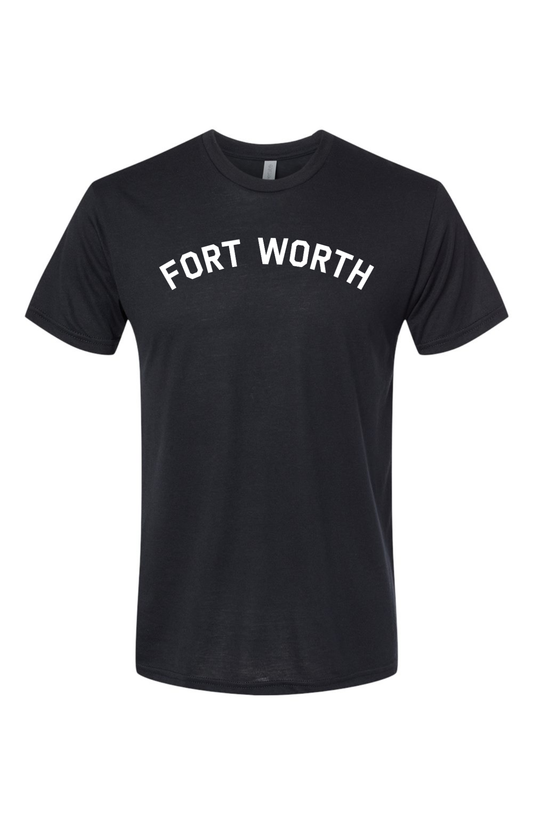 Fort Worth City Black T-Shirt