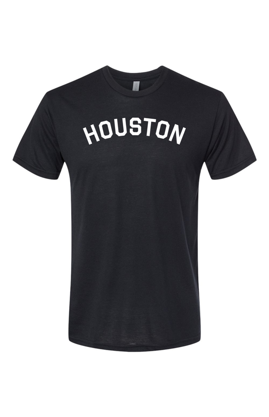 Houston City Black T-Shirt