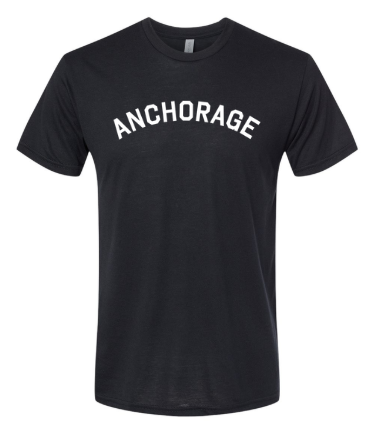 Anchorage City Athletic Black T-Shirt