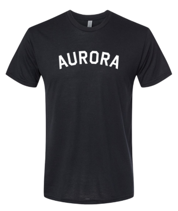 Aurora City Athletic Black T-Shirt